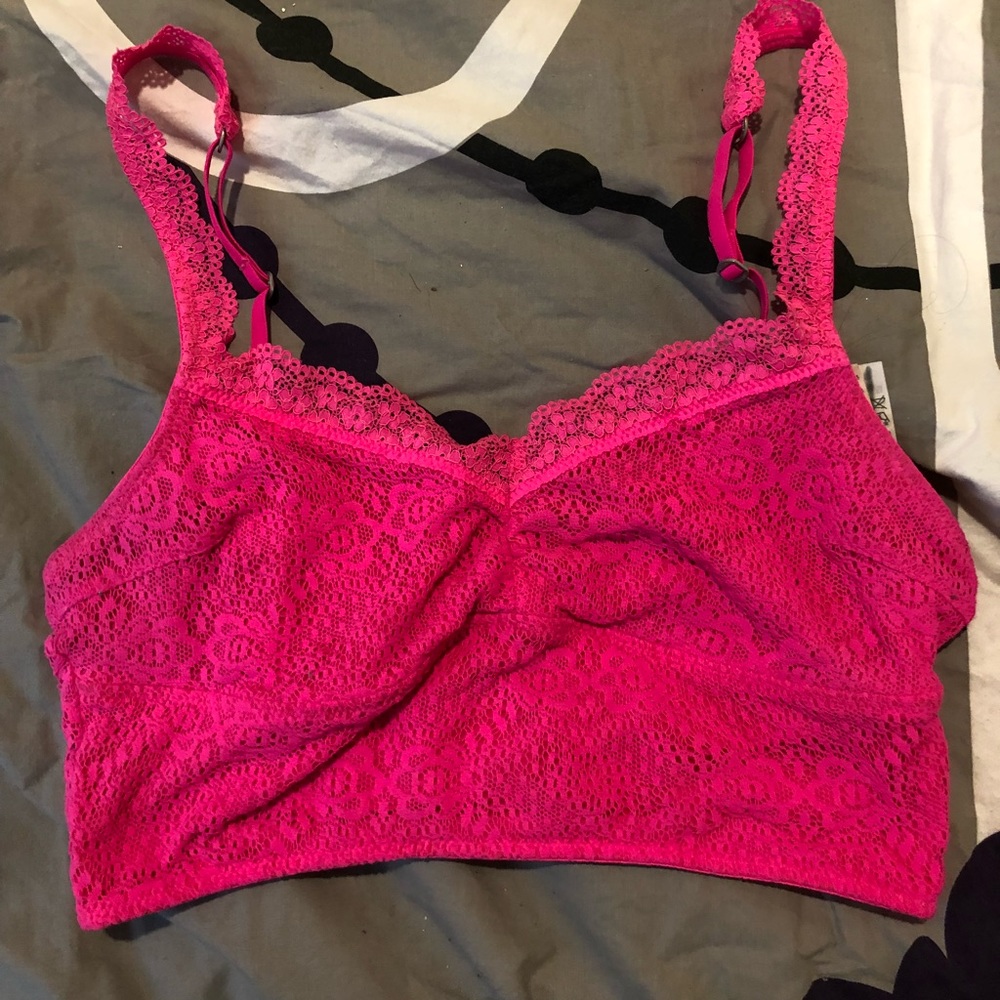 Hot Pink Lace Braette